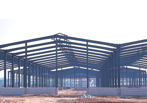  钢结构构筑物框排架结构的排架柱选型的规定